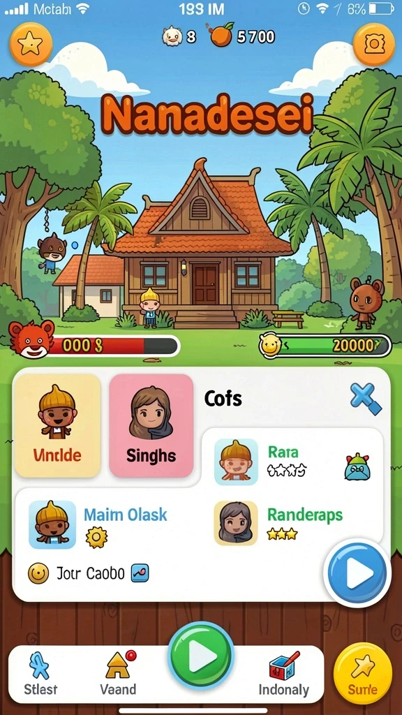 f32 - Screenshot aksi seru dalam mode pertempuran.
