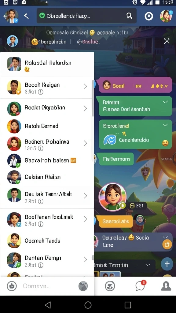 mnduit - Screenshot menampilkan leaderboard dengan pemain teratas.