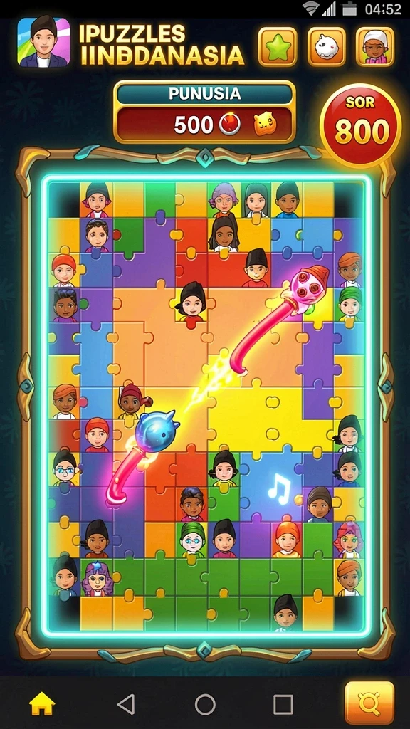 rajajuara - Tangkapan layar menunjukkan grafis game yang memukau.